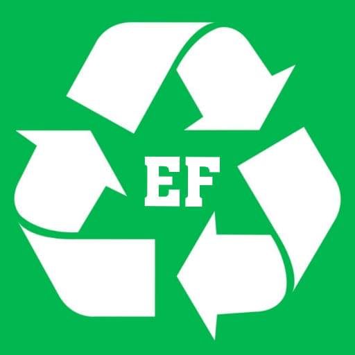 EF Recycling logo
