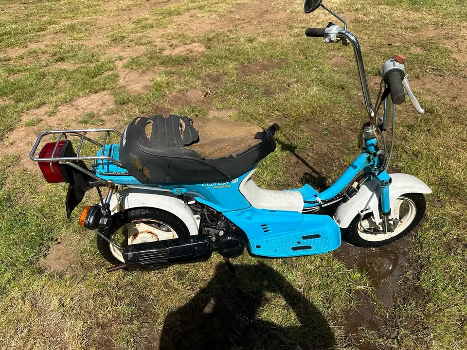 Check out this cool vintage Honda motoscooter we picked up the other…