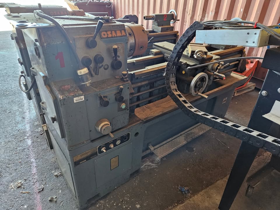 Today I went to arrange pickup for two Osama metal lathes I…