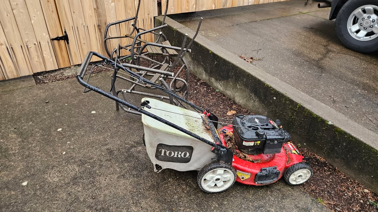 Spring cleaning? Scrap Metal? Junk? Reusable or Fixable items? We can help…… EF Recycling 971-377-9103