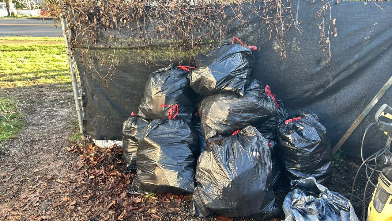 Today we donated 8 to 10 bags of cans to Mulino Elementary.…