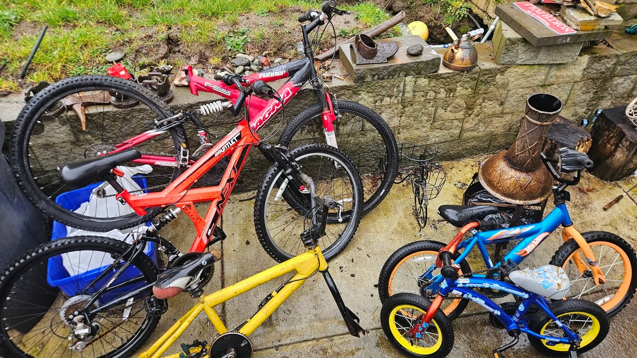 We will be donating the majority of the bikes we get from…