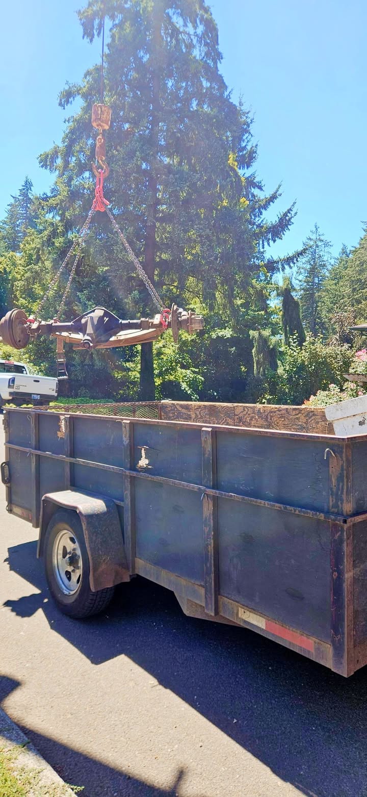 Not gonna lie, watching the scrap metal and usable items get loaded…